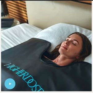 Higher Dose Infrared Sauna Blanket-Like New! Detox anti-inflammation SHIPS FREE